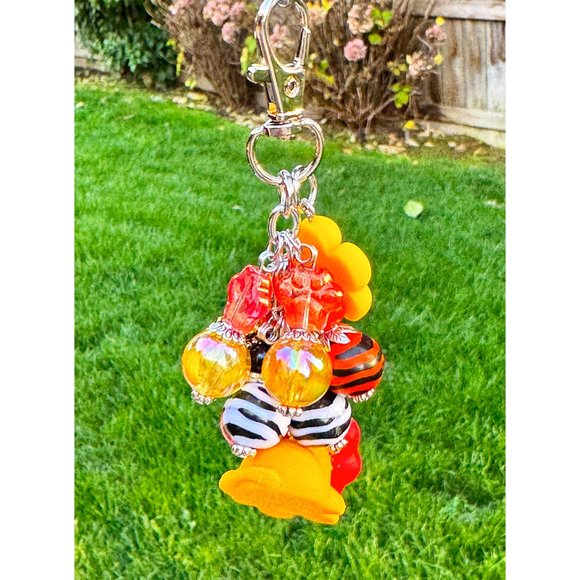 Lion Safari Iwako Kawaii Keychain Purse Bag Charm - Picture 2 of 6